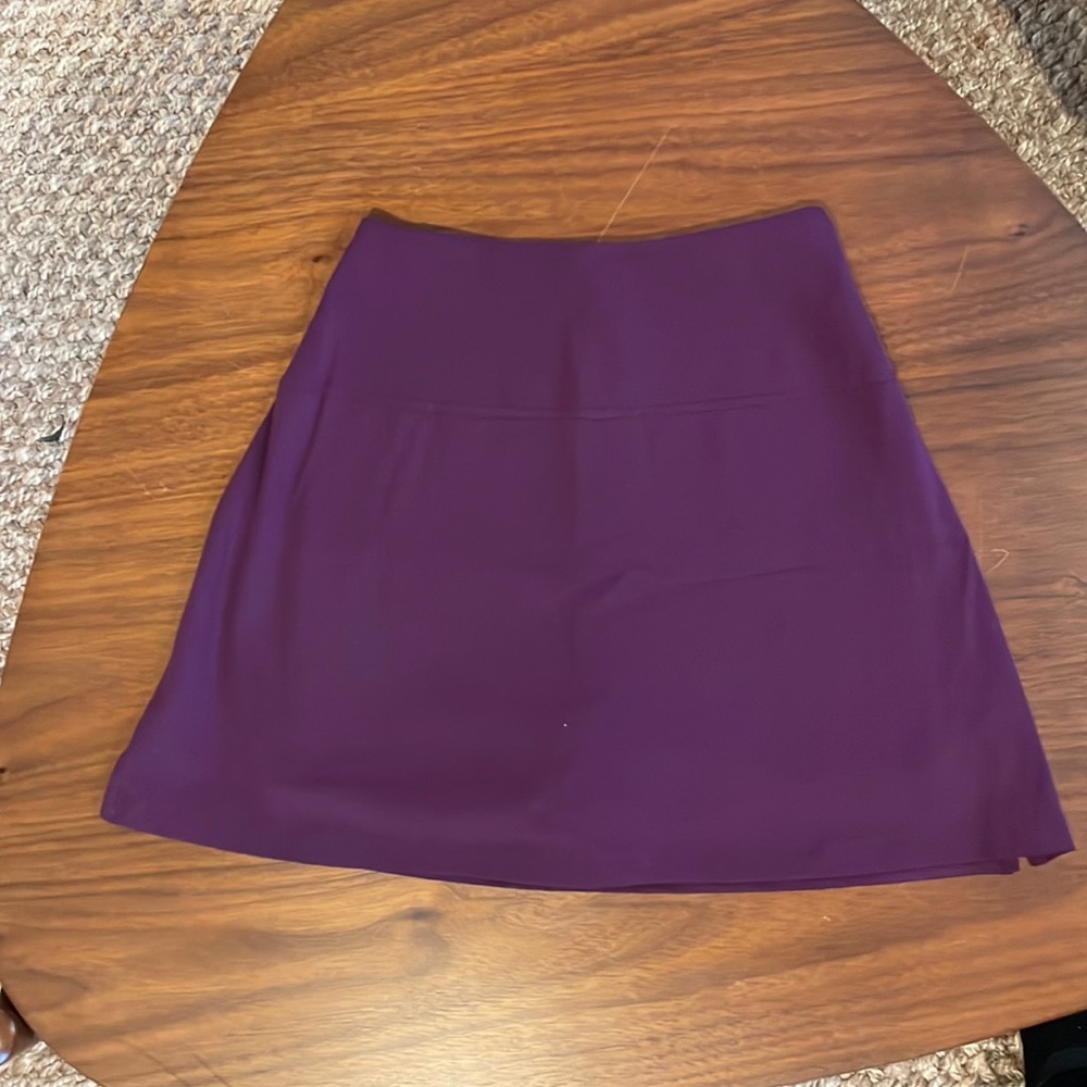 Girlfriend collective purple skort